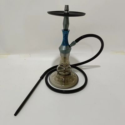 Gray Color Glass Full Set Hookah Shisha Portable Smoke Nagilar Good Quality Natural Color Glass For Hassle-Free Smoking