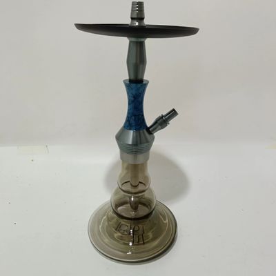 Gray Color Glass Full Set Hookah Shisha Portable Smoke Nagilar Good Quality Natural Color Glass For Hassle-Free Smoking