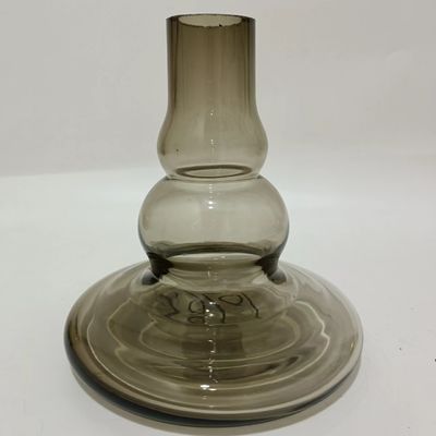Gray Color Glass Full Set Hookah Shisha Portable Smoke Nagilar Good Quality Natural Color Glass For Hassle-Free Smoking