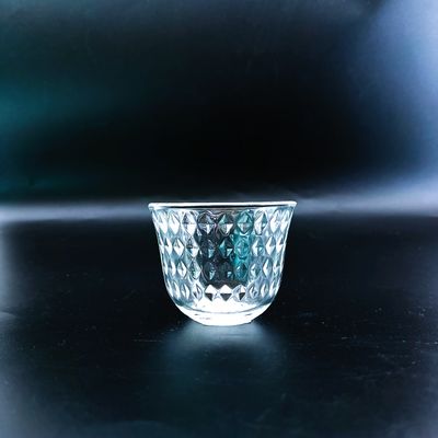 73mm Height Daily Necessities Arabic Tea Cup Sets With Different Flowers