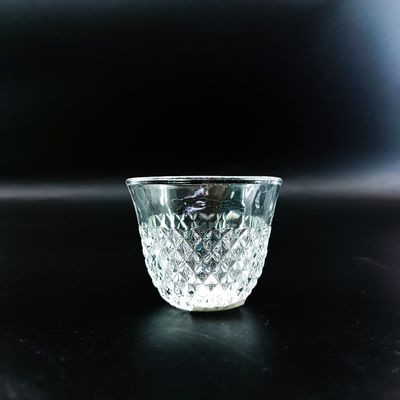 18 PCS Wholesale Price Turkish Transparent Glass Tea Cup Set With Customized Design