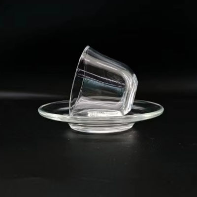 18 PCS Modern Design Turkish Glass Tea Cups Set With Arabic Style