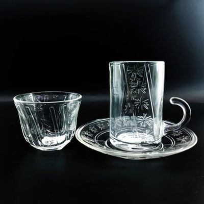 18 PCS Factory Price Arabic Style Tea Set With Tea Cup Coffee Cup And Saucers