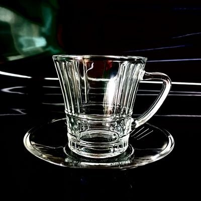 Wholesale 18pcs Arabic Turkish Glass Tea Cup And Saucer Coffee Tea Cup Set