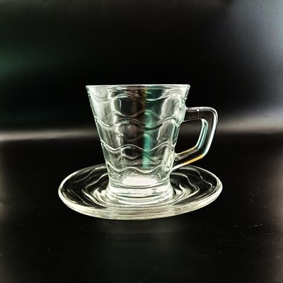 18PCS Machine Made Turkish Style Tea Cup With Cawa Cup And Saucer Sets