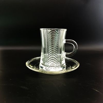 Traditional Arabic Glass Set For Serving Tea And Coffee To Friends And Family
