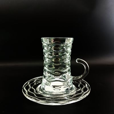 Arabic Tea Cup Set With 6 Turkish Cups 6 Cawa Cups And 6 Saucers