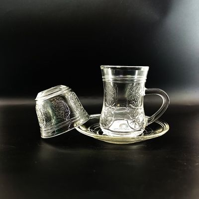 Arabic Tea Cup Set With 6 Turkish Cups 6 Cawa Cups And 6 Saucers Customize As You Like