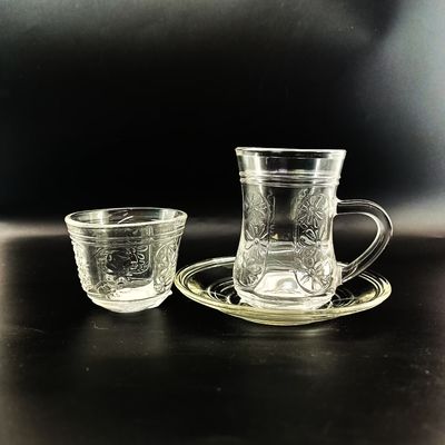 Arabic Tea Cup Set With 6 Turkish Cups 6 Cawa Cups And 6 Saucers Customize As You Like