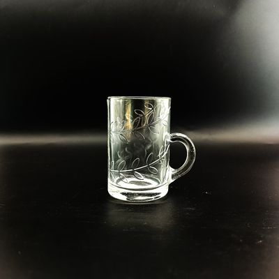 Glossy Premium Glasses Coffee Tea Cup Saucer Sets Arabian Style