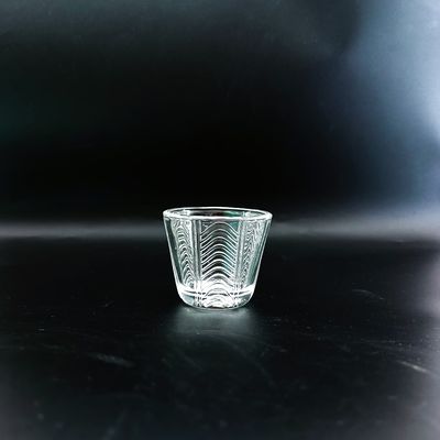 High Quality Tea Cup And Cawa Cup With Transparent Cutting Glass 18 Pcs Sets Tea Coffee Drinking Cups Customized Logo Acceptable