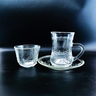 Turkish Tea Cup Sets Cawa Cup Saucers Tea Cup With Wholesale Price Customized Packing