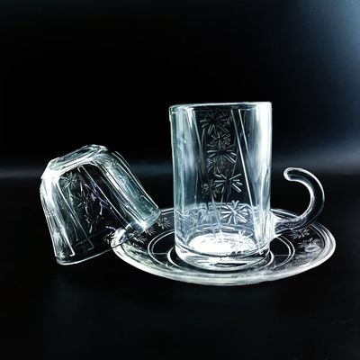 Cutting Design 18 Pcs Sets Turkish Tea Cup Sets Cawa Cup Saucers Can Customized Make Different Combination Wth Factory Price