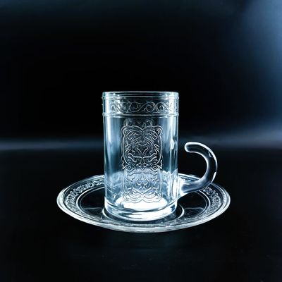 Customized Turkish Tea Cup Sets Cawa Cup Saucers Tea Cup With No Real Gold Decals With Wholesale Price And Different Combination