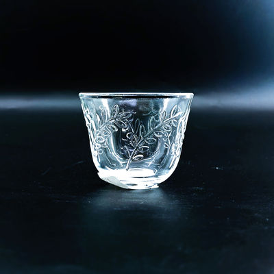 Turkish Cup Cawa Cup Saucer Transparent Glass Tea Cup Sets With New Design Can Customize Logo And Different Combination
