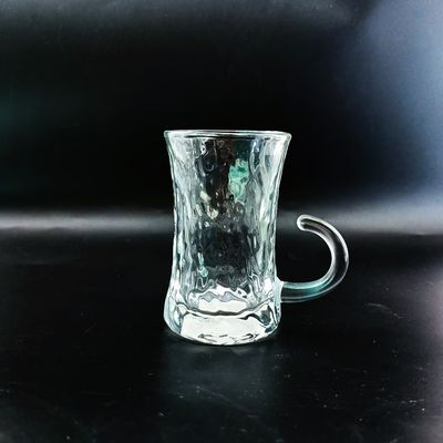 Machine Made Turkish Tea Cup Sets Cawa Cup Saucers With Cutting Design