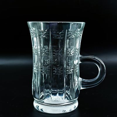 Clear Glass Turkish Cawa Cup Saucer Transparent Tea Cup Sets Different Combinations