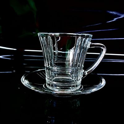 Turkish Tea Cup And Cawa Cup Sets Crystal Glass With Various Package