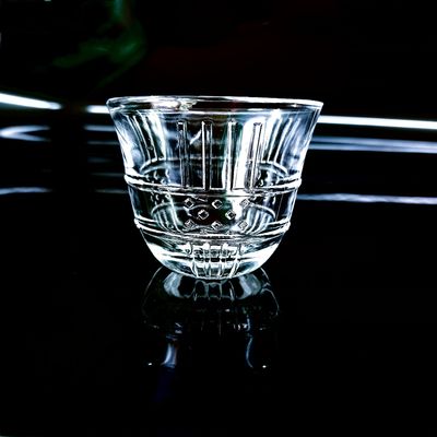 Clear Glass Tea Cup Sets Turkish Tea And Cawa Cup Customizable Logo