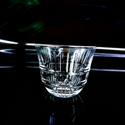 Clear Glass Turkish Tea Cup And Cawa Cup Sets Crystal Glass Customized Logo Can Make Different Combination