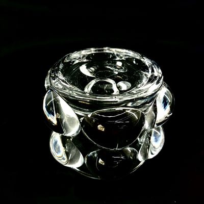 Smooth Finish Glass Candlestick Holder For Modern And Stylish Home Decor