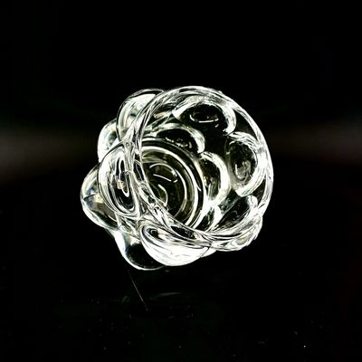 Smooth Finish Glass Candlestick Holder For Modern And Stylish Home Decor