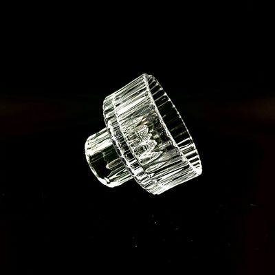 Small Glass Candlestick Holder For Holding Candles Clear And Functional