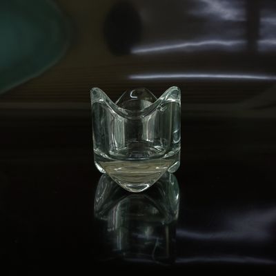 Transparent Candlestick Holder Easy Maintenance Sophisticated Decoration