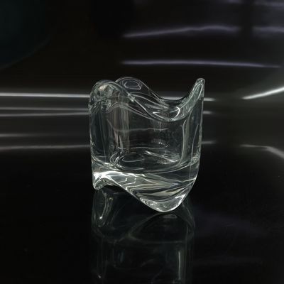 Transparent Candlestick Holder Easy Maintenance Sophisticated Decoration