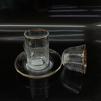 Customizable Logo Traditional Function Arabic Tea Cup For Drinking Tea Water Coffee Traditional Design