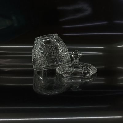 Tableware Essential Clear Glass Sugar Bowl For Candles