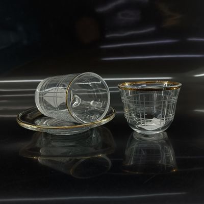 Arabic Tea Cup Tea Sets 18PCS Sets For Traditional Tea Ceremonies
