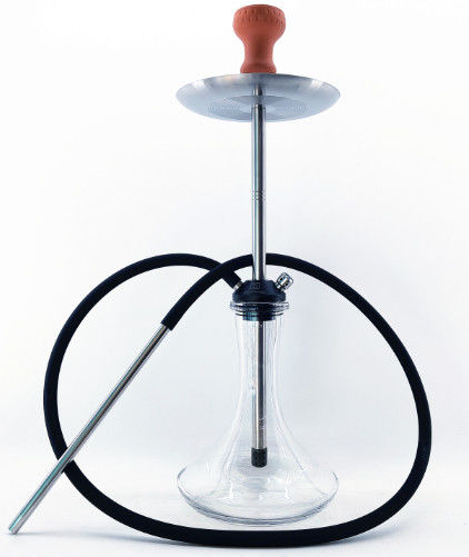 Fashionable Stainless Steel Hookah Elegant Handmade Hookah Glass