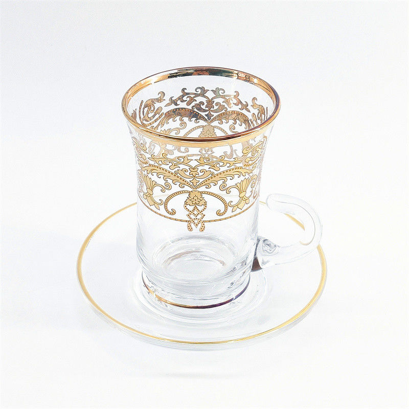 Smooth Surface And Customize Logo Acceptable Arabic Tea Cup For B2B