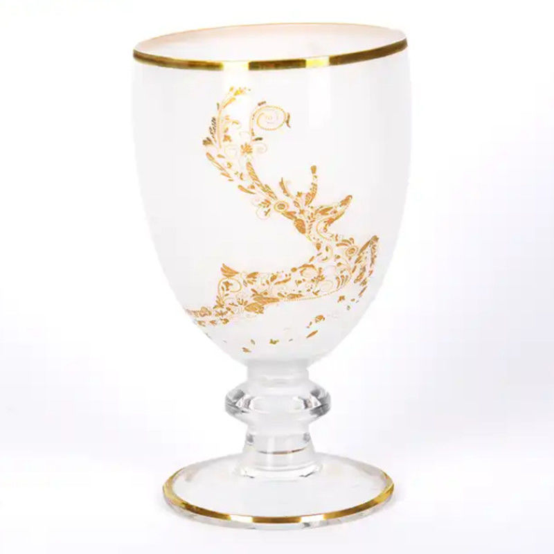 White Arabic Cups Set Authentic Turkey Juice Set Hand Painted