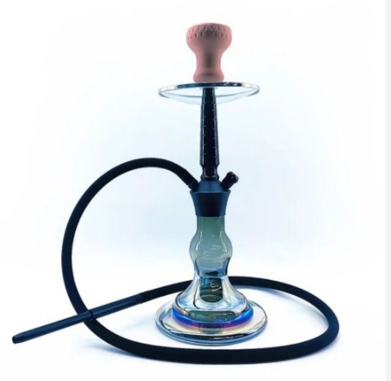 Aluminum German Hookah Sheesha Modern Hookah Set Cylinder Shape