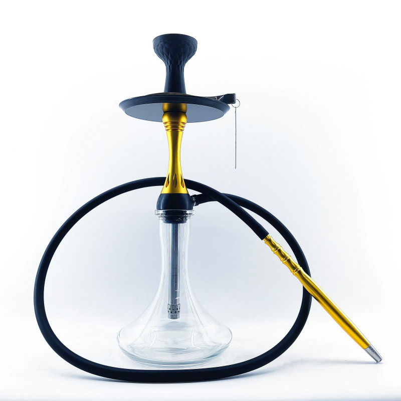 Smooth Stainless Steel Hookah lightweight Stylish Hookah sheesha