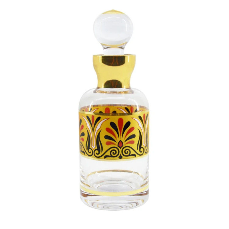 Daily Portable Arabic Perfume Bottle Round Shape Gift Box Package
