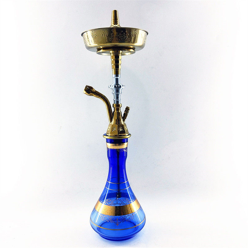 Modern Zinc Alloy Hookah With Beautiful Golden / Silver Color