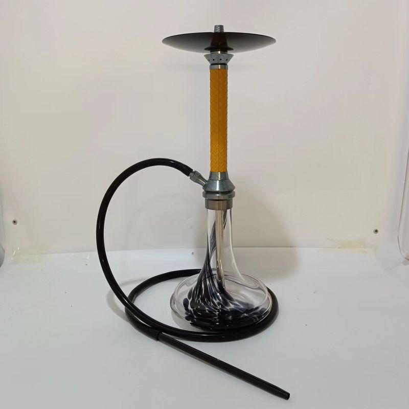 Crystal Shisha Hookah Glass Bottle Customized Hookah Portable Air Smoke Nargile Accessories For Smoking
