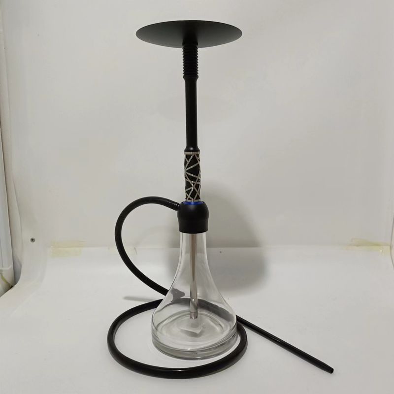 Hookah Shisha With Eco-friendly Material Air Smoke Nargile Accessories With Straight Mouth Glass Bottle