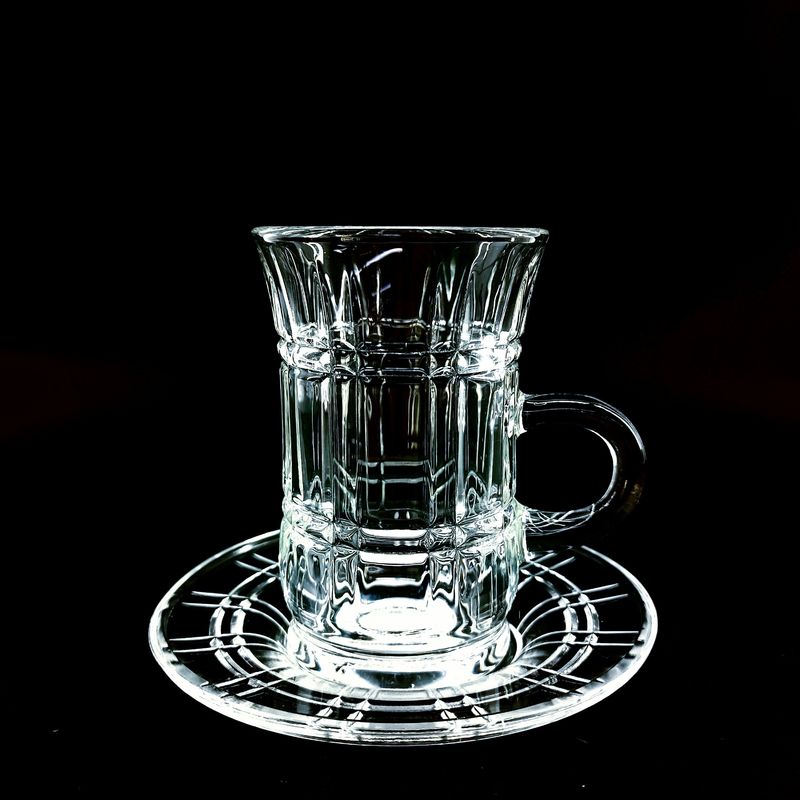 18pcs Sets Traditional Arabic Tea Cup Height 90mm Description