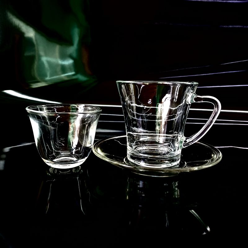 18PCS Machine Made Tea / Coffee / Milk Cups In Modern Style With Factory Price